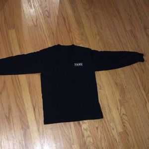 Vans Checkmate Black and White Long Sleeve T-Shirt